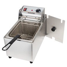 16 lb Commercial Electric Countertop Fryer 120V Eurodib SFE01860D120