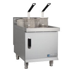 30 lb Commercial Countertop Fryer 53,000 BTU NG/LP Eurodib TCF30-V