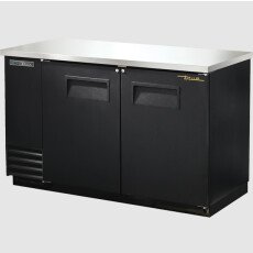 59″ 2 Door Back Bar Refrigerator True TBB-2-HC-V