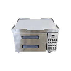 Restored Like New - New Air NCB-036-SS Refrigerated Chef Base - 2 Drawer - 36 Inch