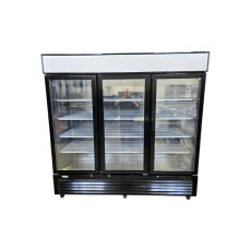 Restored Like New Atosa MCF8728GR 3 Glass Door Merchandiser Freezer