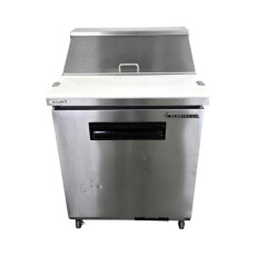 Restored Like New Coldstream CSSU-29-HC  Refrigerated Prep Table - 1 Solid Door - 29 Inch
