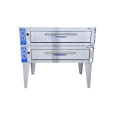 Restored Like New Bakers Pride EB-8-5736 Double Deck Pizza Oven
