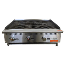 Restored Like New Brika BRB-36 Charbroiler - Natural Gas