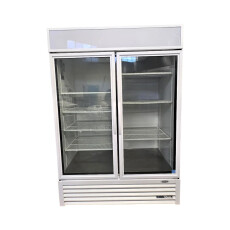 Restored Like New True GDM-49-HC-TSL01 Upright Cooler - 2 Glass Door - 54 Inch