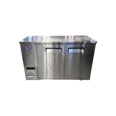 Restored Like New Atosa SBB59GR Shallow Back Bar Cooler - 2 Door - 59 Inch