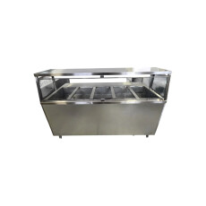 Restored Like New Emerald STM72PSE Electric Single Tank Steam Table - 5-Pan - 72 Inch