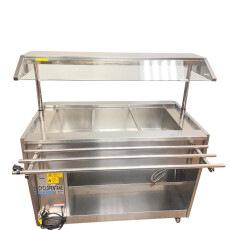 Restored Like New Omcan 44506 Well Steam Table - 48''