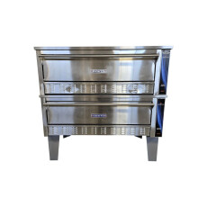 Restored Like New Zesto 315-1 Double Deck Pizza Oven - Propane - 72 Inch