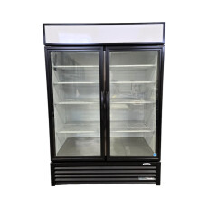 Restored Like New TRUE GDM-49-HC-TSL01 Upright Cooler - 2 Glass Door - 54 Inch
