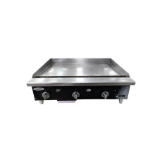 Restored Like New EFI RCTTG-36N Countertop Natural Gas Thermostatic Griddle - 36 Inch