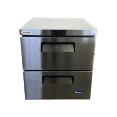 Restored Like New Atosa MGF8420GR Undercounter Freezer with 2 Drawers - 27 Inch