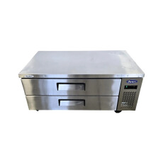Restored Like New Atosa MGF8451GR Refrigerated Chef Base - 2 Solid Drawers - 52 Inch