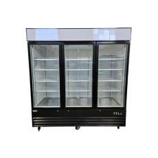 Restored Like New AFE ND-SG1.9L3-HC Three Glass Door Cooler