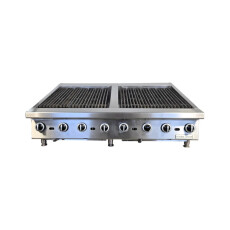 Restored Like New Garland GTBG48-AR48 Radiant Natural Gas Charbroiler - 48 Inch