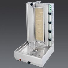 200 lb Vertical Broiler Gyro & Shawarma Machine 60,000 BTU NG/LP Visvardis DG10A-N