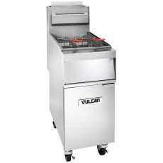 45 lb Commercial Fryer 120,000 BTU NG/LP Vulcan 1GR45M-V