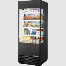 30″ Glass-Sided Open Air Refrigerated Merchandiser True TOAM-30GS-HC-NSL01-V