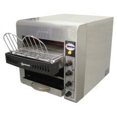 10" Conveyor Belt Countertop Stainless Steel Toaster 110V Omcan 11385