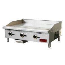 36" Griddle Manual Control Stainless Steel Commercial Countertop Omcan 47375