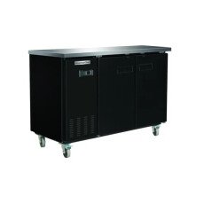59" Commercial 2 Solid Door Back Bar Refrigerator American Chef BB2-59