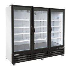 81" Glass Door Merchandiser Freezer American Chef F3G-81B
