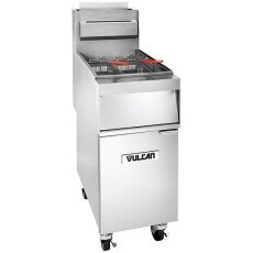 45 lb Commercial Fryer 120,000 BTU NG/LP Vulcan 1GR45M-V