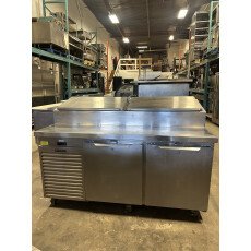 Used 66" Pizza & Sandwich Prep Table Traulsen TS066HT-CL