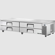 96" Refrigerated Chef Base True TRCB-96-HC-V