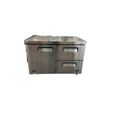Used 48" 1 Door 2 Drawer Undercounter Refrigerator EFI CUDW2-48VC-CL