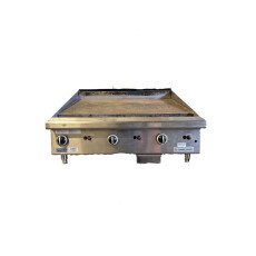 Used 36" Countertop Natural Gas Griddle With Thermostatic Control - 84,000 BTU Garland GTGG36-GT36M-CL