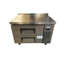Used 36" 2 Drawer Refrigerated Chef Base True TRCB-36-CL