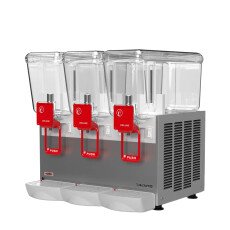 3 x 12 Liter Agitator Triple Bowl Refrigerated Juice Dispenser – 115V Ugolini 49027
