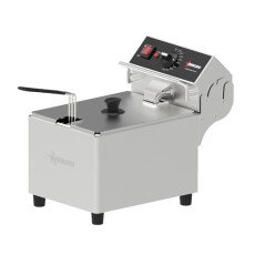 15 lb Electric Countertop Single Basket Deep Fryer 240V Omcan 47281