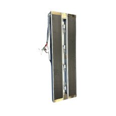 Dual Aluminum Infrared Strip Heater with Lights Hatco GRAIHL-48D-CL
