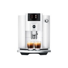 Piano White Super Automatic Espresso Machine Jura E6-V