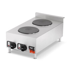 Electric countertop 2 burner hot plate 208-240V Vollrath STA8002-V
