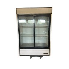 Used 2 Sliding Door Upright Cooler True GDM-47-LD-CL