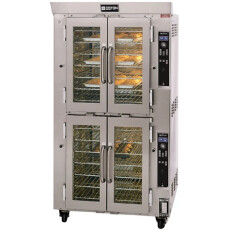 39" Wide Double Stacked Jet Air Convection Oven, Electric 208V, Doyon JA14