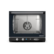 “Arianna” LineMiss Commercial Convection Oven 4-Shelf Half-Size Countertop Oven with Humidity Unox XAFT133
