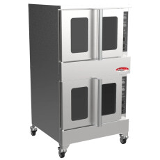 Convection Oven Double Deck Floor Model Gas Convection Oven BakeMax BADCO5G
