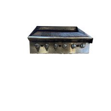 Used 36" Countertop NG Charbroiler Star Ultra-Max 8136RCBB-CL