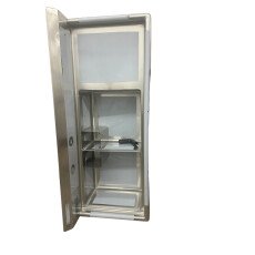 *New 2 Compartment SS 18" x 18" Sinks Corner Drains and Right Side Drain Board Thorinox TDS-1818-R18-CL