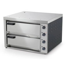 20" x 20" Commercial Electric Pizza Oven Double Deck Countertop Oven Eurodib NUOVO