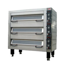 Pizza Oven BakeMax Electric Artisan Stone 4 Deck BMSD004