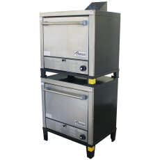 Peerless Pizza Oven Double Stack Gas Bake Oven 30" Wide NG 60,000 BTU C231B-NL