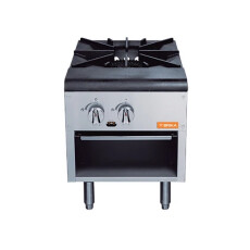 18” 80,000 BTU 1 Burner Stock Pot Gas Stock Pot, NG or LP, Brika BSP-18