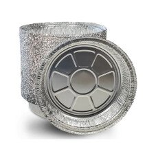 8" Round Foil Container - 500/Case GP005