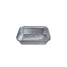 5" x 8" Extra Heavy Oblong Foil Container - 500/Case GP002