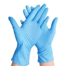 Blue Nitrile Gloves - Large - 1000/Case GP244